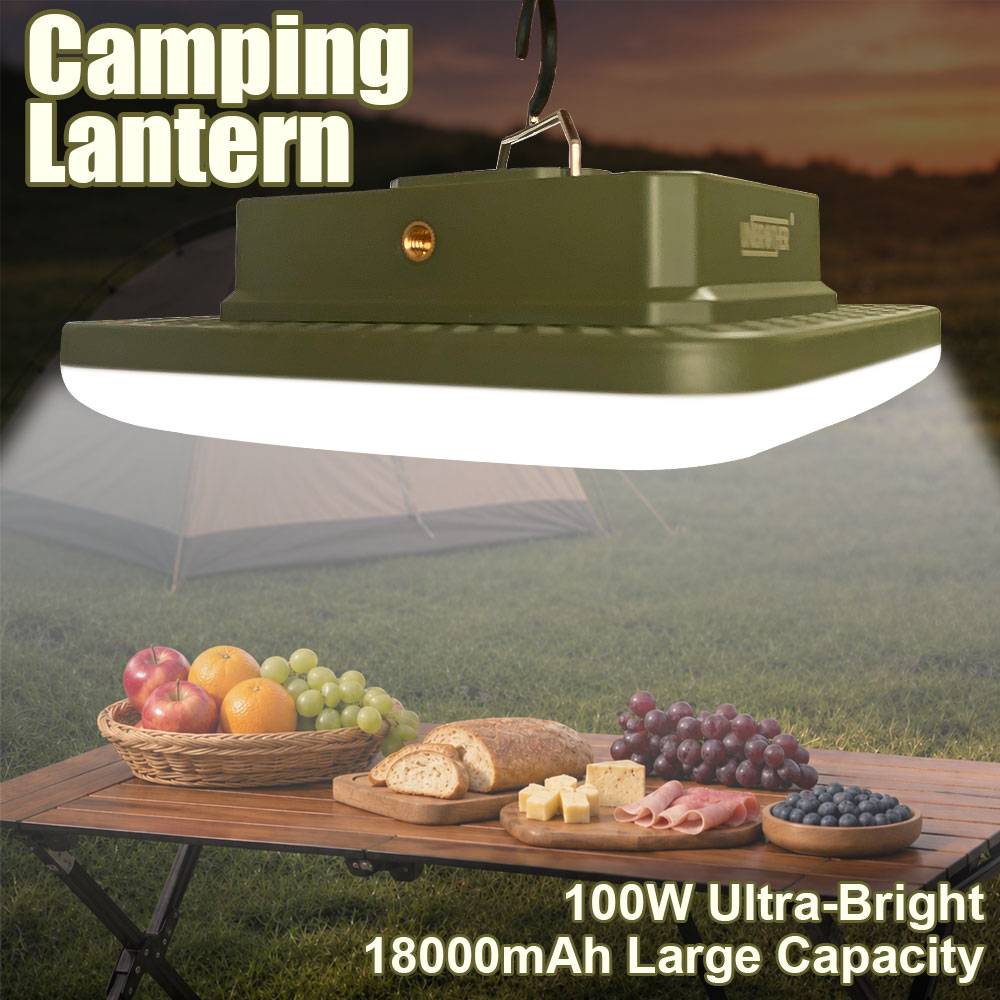 18000mAh Camping Lantern 100W - đánh giá và giá Outdoor Power Repair