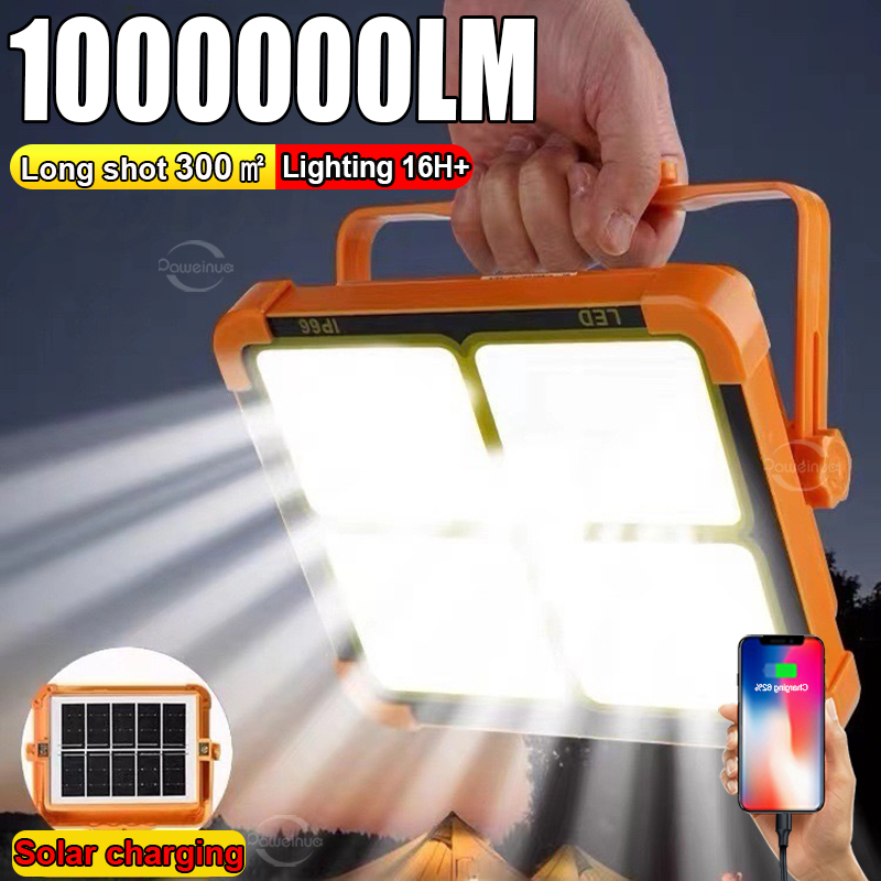 Outdoor Power Repair - NEW 20000mAh Solar Rechargeable Camping Lantern