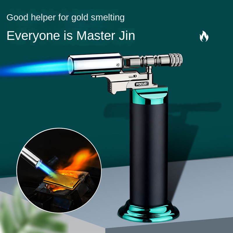 Quality Outdoor Power - Powerful Windproof Blue Flame Jet Torch