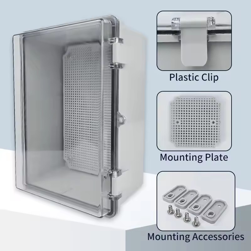 IP66 Electrical Plastic Enclos - đánh giá và giá Outdoor Power Supply Box