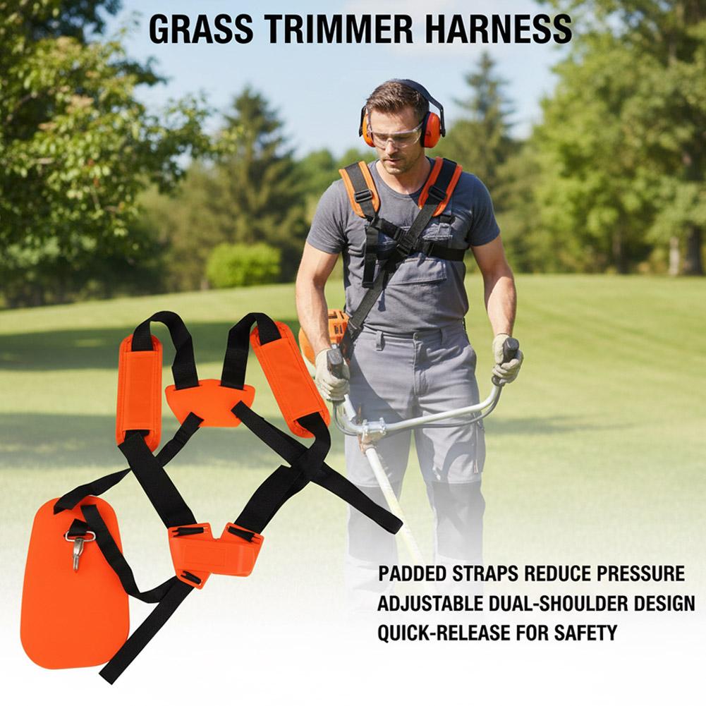 Padded Double Shoulder Harness - đánh giá và giá Brush Cutter Strap