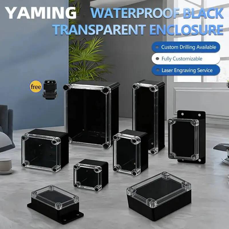 2pcs Transparent Cover Waterpr - đánh giá và giá Outdoor Power Supply Box