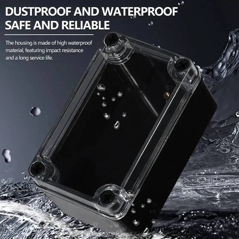 2pcs Transparent Cover Waterpr - đánh giá và giá Outdoor Power Supply Box