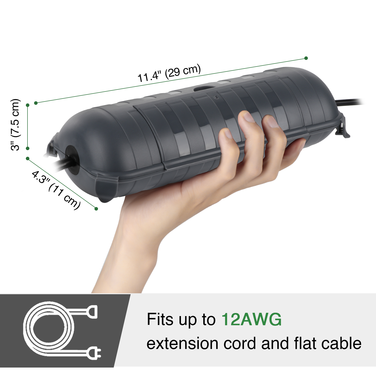 Large Weatherproof Outdoor Ele - đánh giá và giá Outdoor Power Supply Box