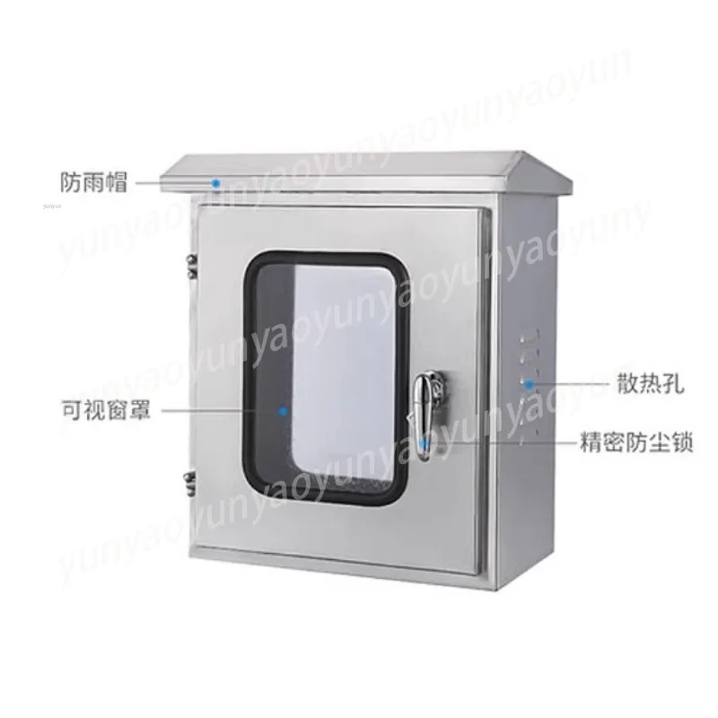 Stainless Steel Double Door Lo - đánh giá và giá Outdoor Power Supply Box