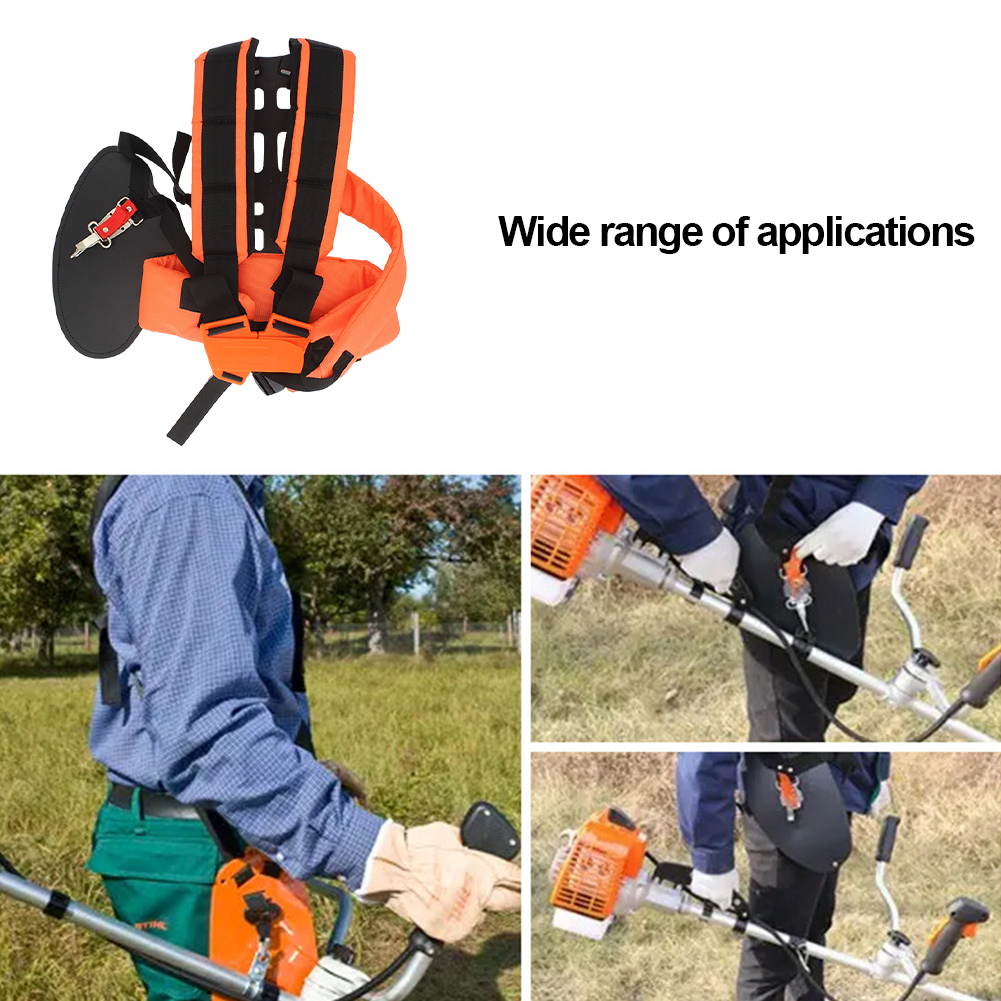 Double Shoulder W Shape Harnes - đánh giá và giá Brush Cutter Strap