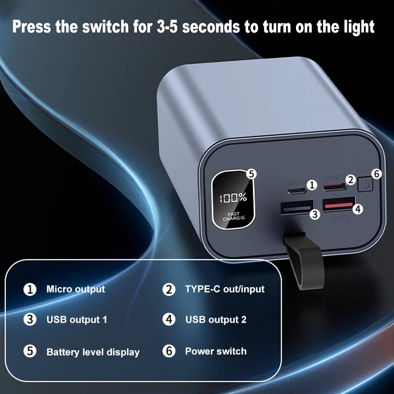 DIY 6×21700 Power Bank Case Ma - đánh giá và giá Outdoor Power Supply Box
