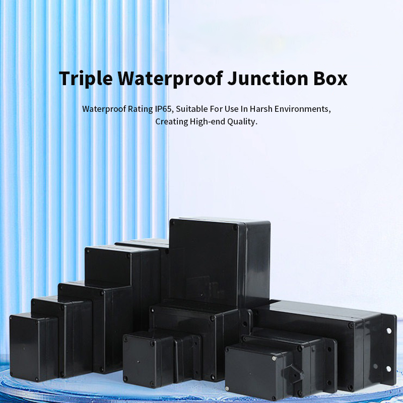Triple Waterproof Junction Box - đánh giá và giá Outdoor Power Supply Box
